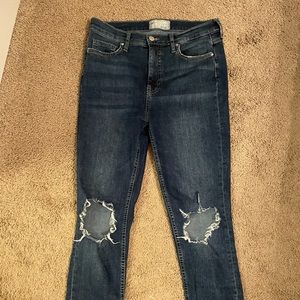 free people jeans size 29